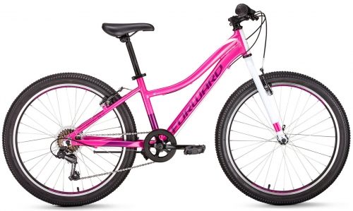 Велосипед Forward Seido 24 1.0 (розовый, 2019)