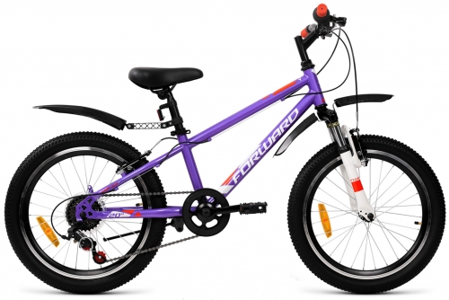 Велосипед Forward Unit 20 2.0 (фиолетовый, 2019)