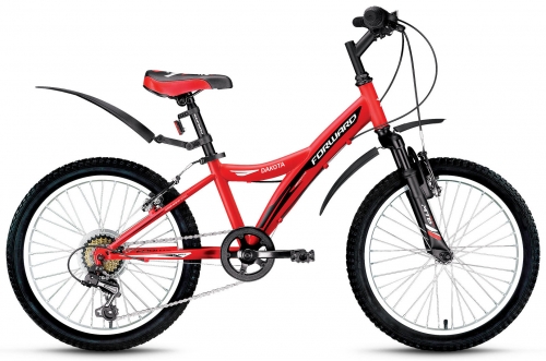Велосипед Forward Dakota 20 2.0 (красный, 2018)