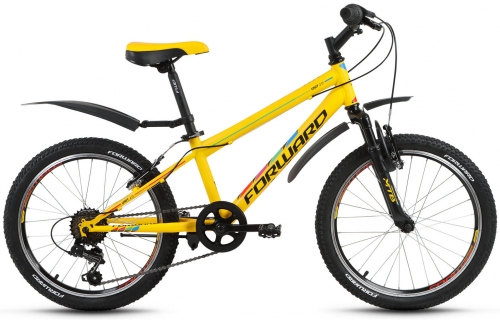 Велосипед Forward Unit 2.0 (желтый, 2018) - 20″