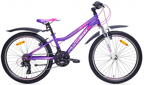 Велосипед Aist Rosy Junior 2.0 (фиолетовый, 2017) - 24″