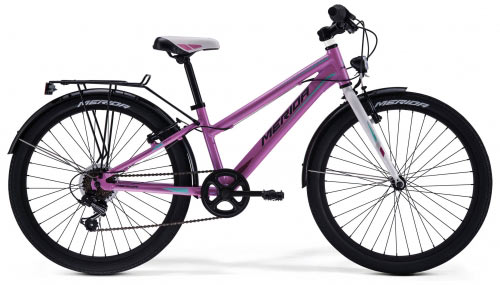 Велосипед Merida Princess J24 (розовый, 2017) - 24″