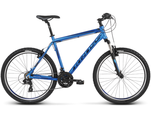 Велосипед KROSS HEXAGON 1.0 (синий, 2018) - 26″