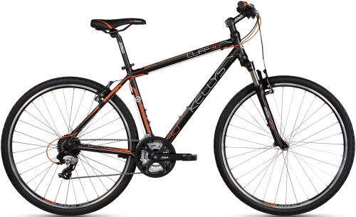 Велосипед Kellys CLIFF 30 (черно-оранжевый, 2018) - 28″